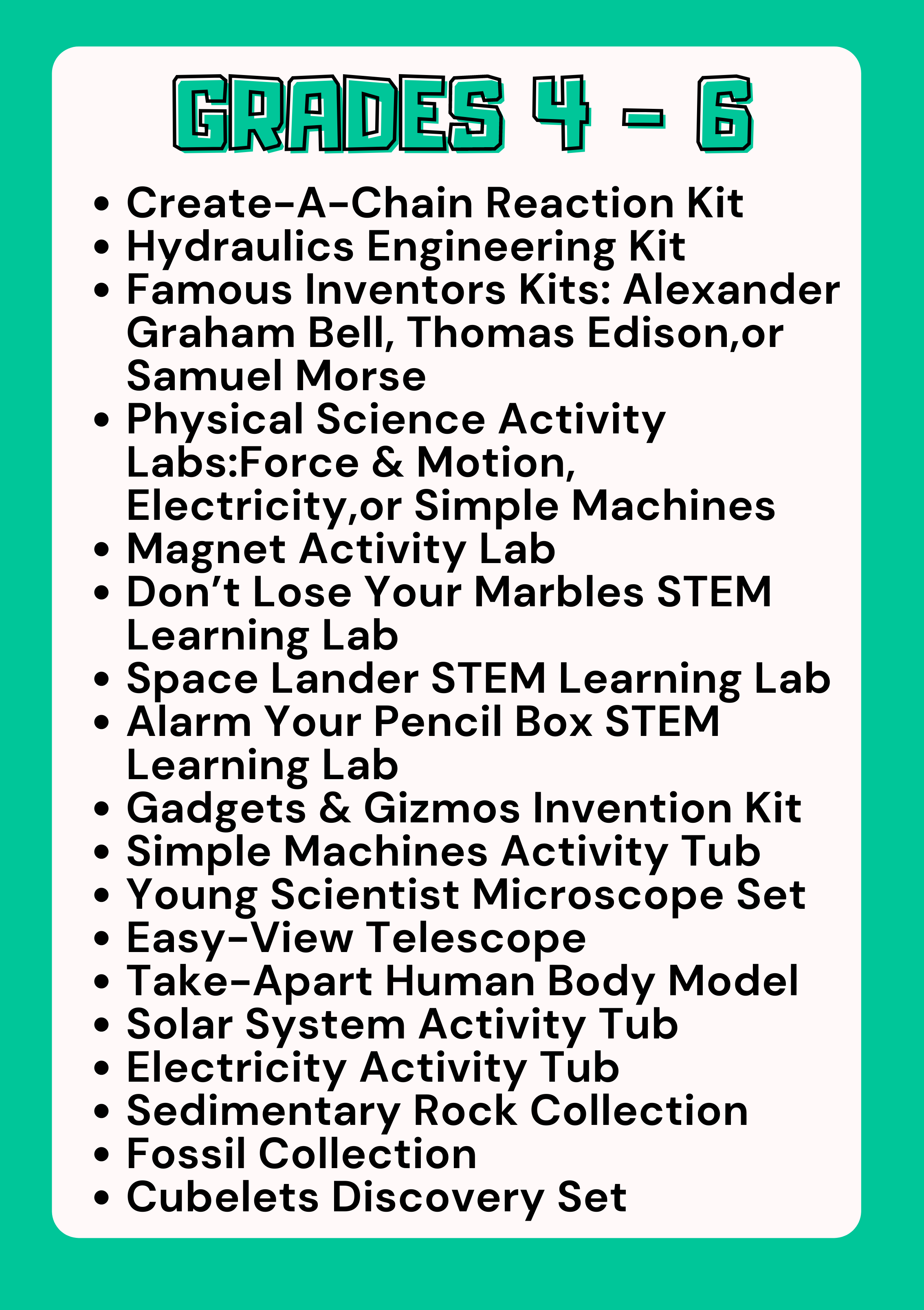 STEM Learning Kits