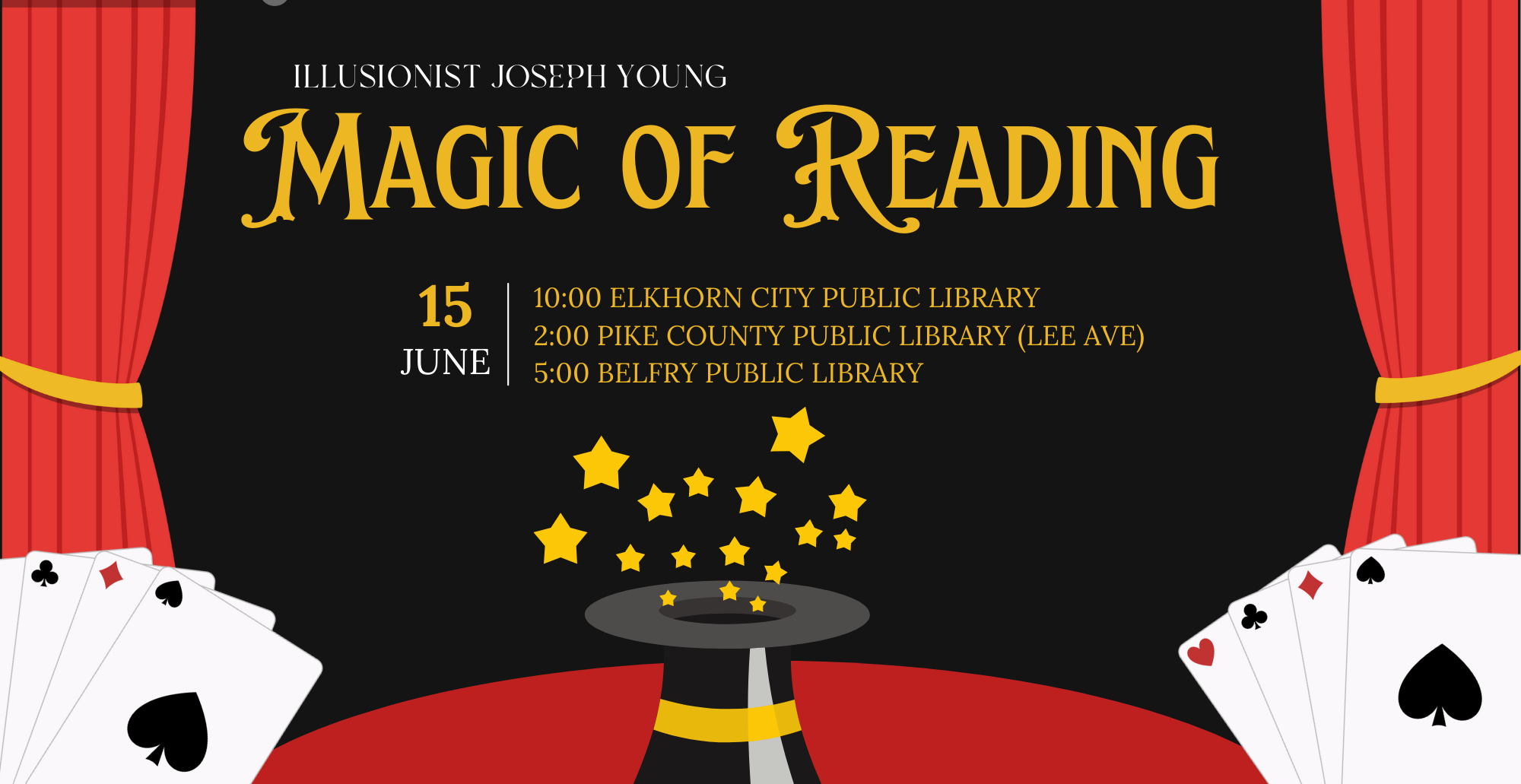 Magic of Reading with Magician Joseph Young