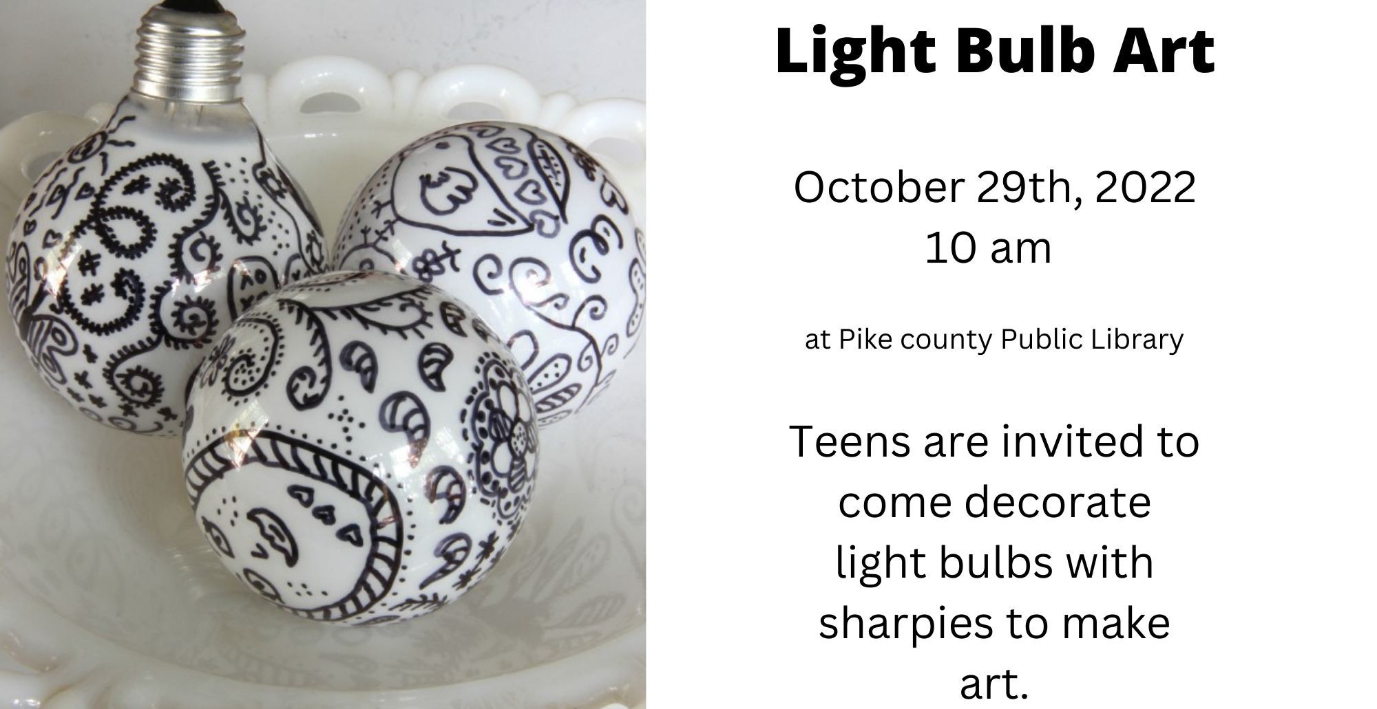 Light Bulb Art