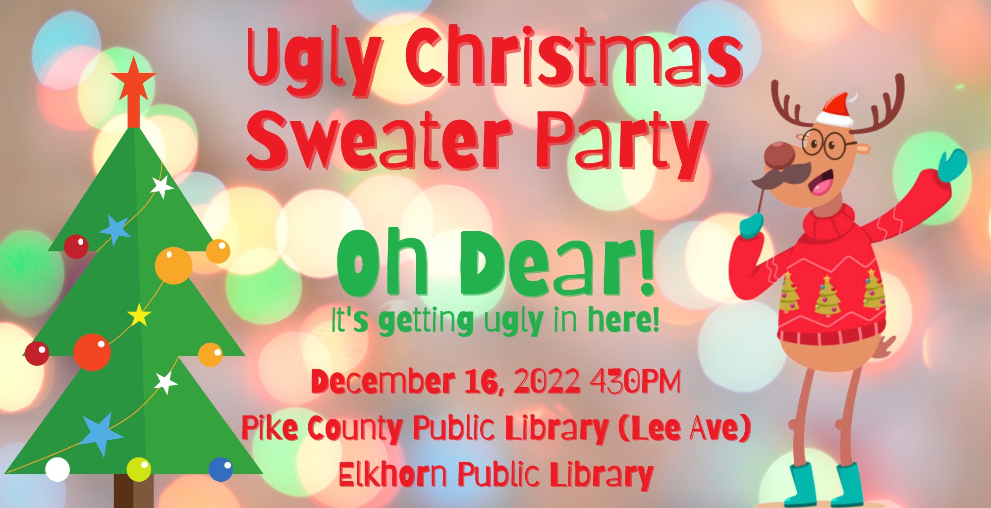 Ugly Christmas Sweater Party